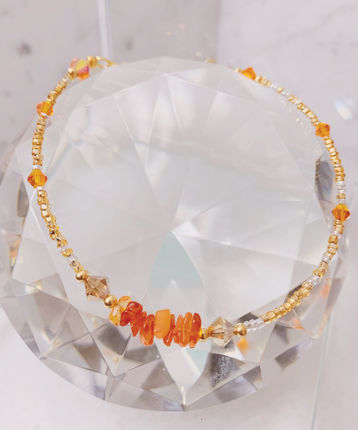 Sacral Crystal Anklet