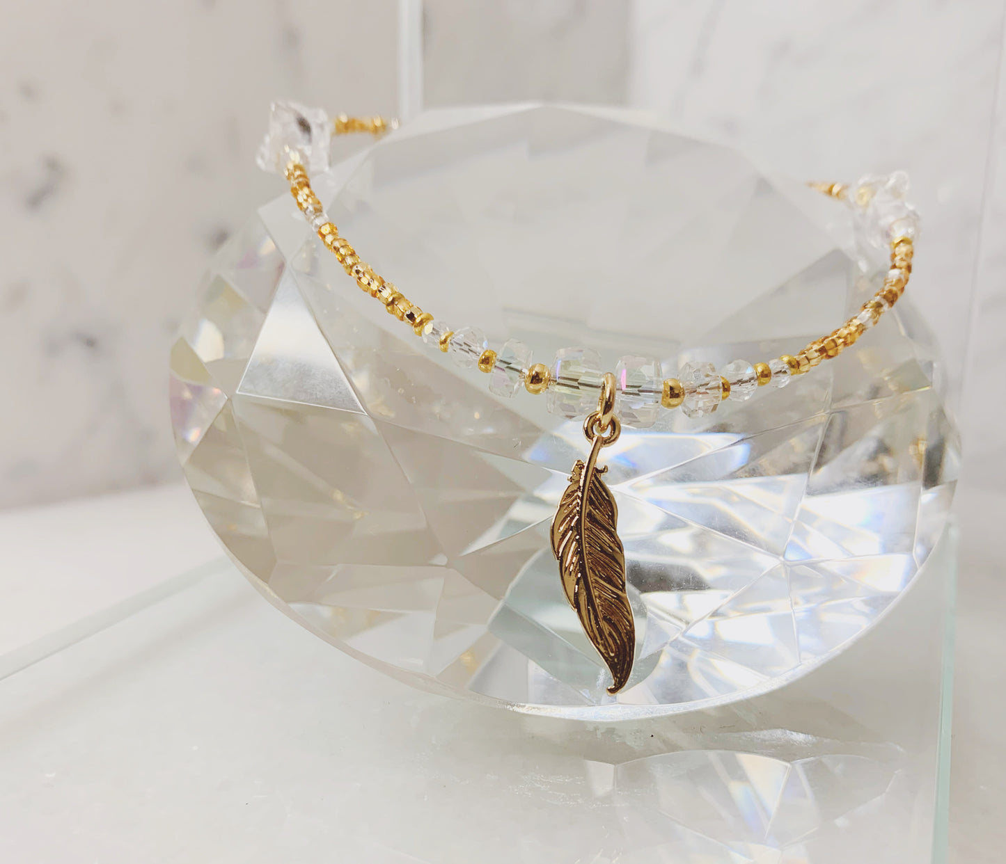 Maat Crystal Anklet