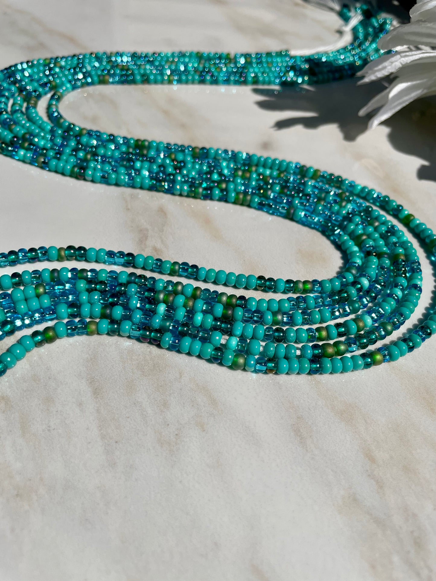 Aqua Dream – Empress Waistbeads