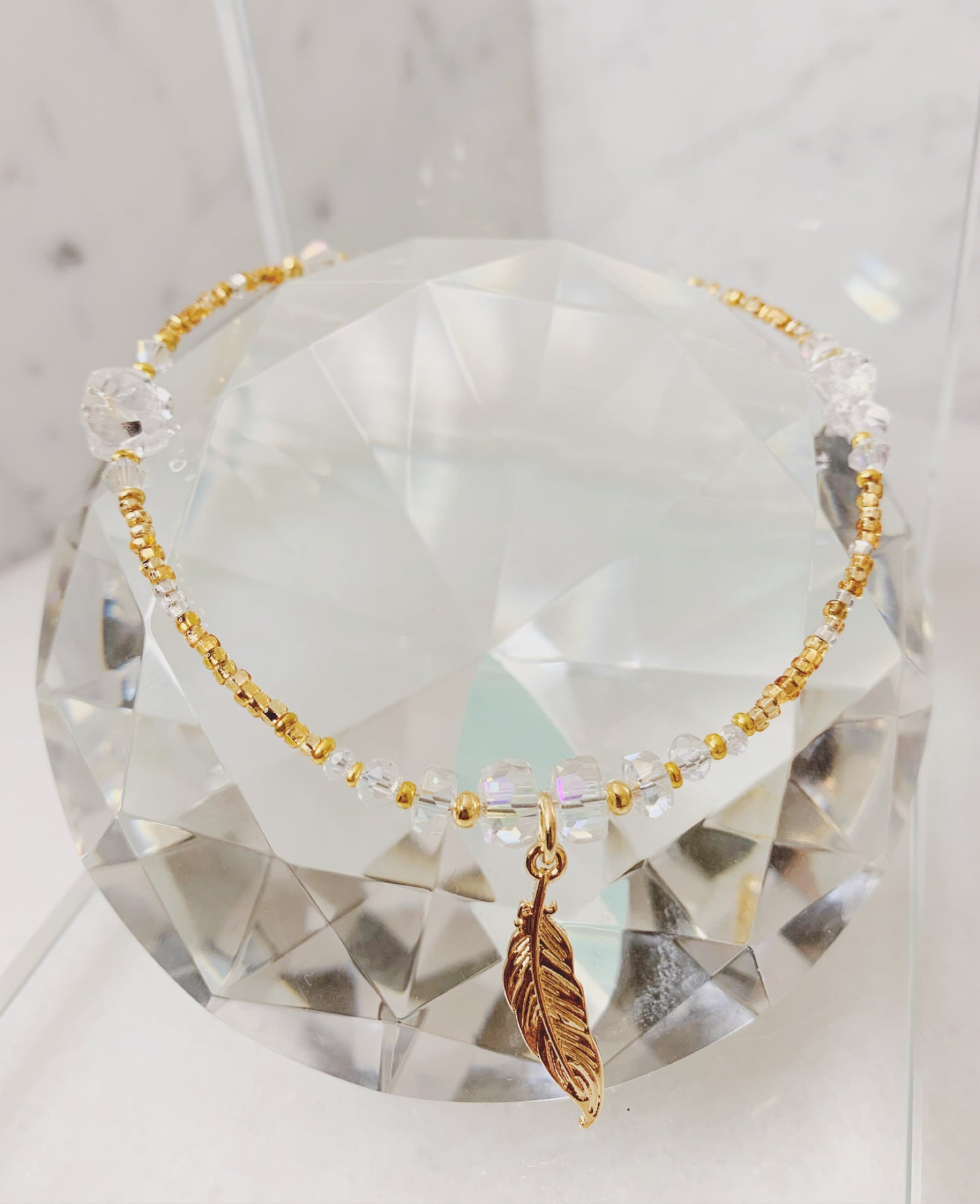 Maat Crystal Anklet