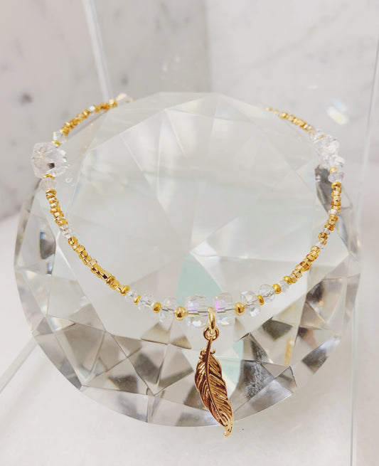 Maat Crystal Anklet
