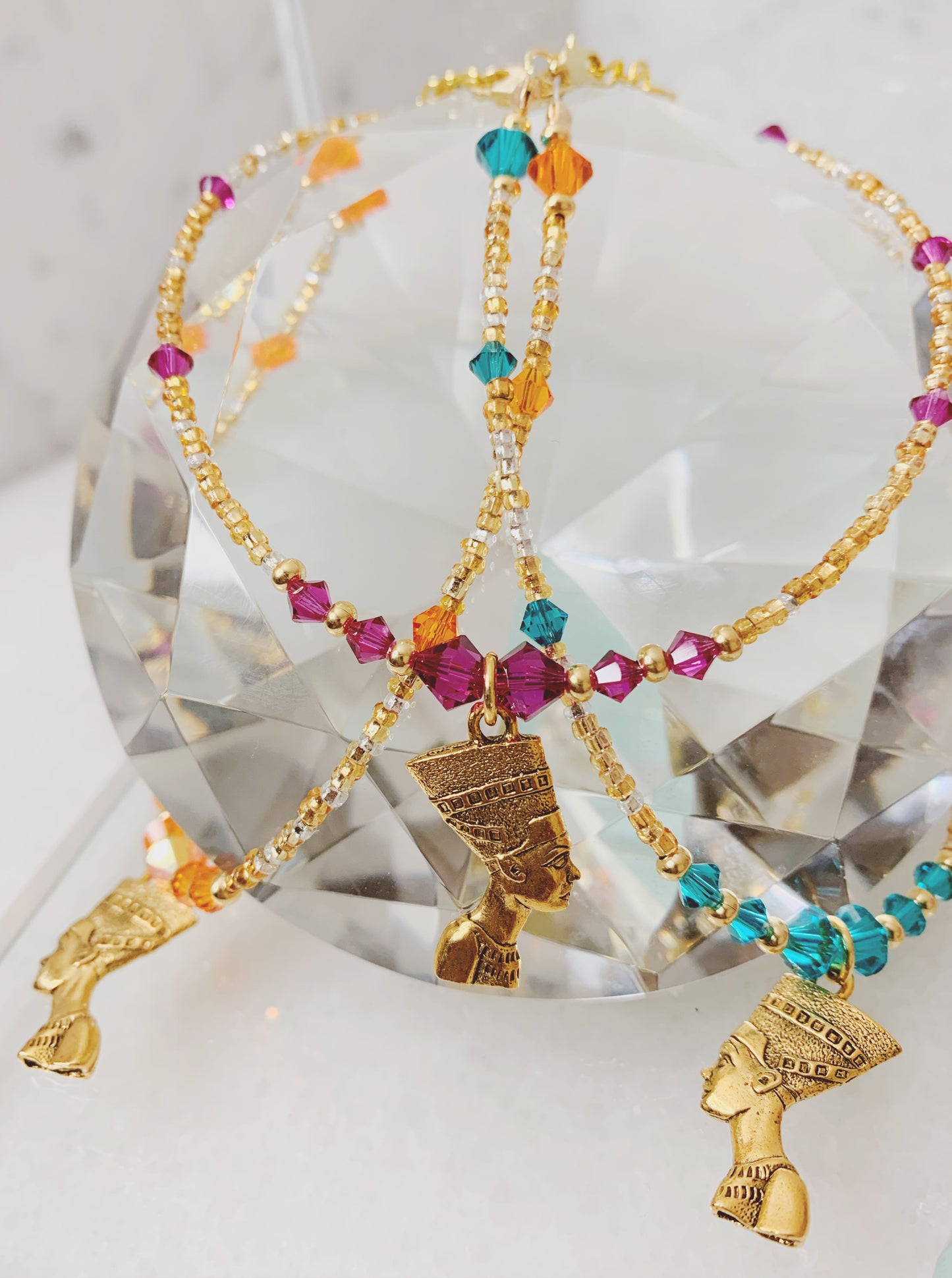 Nefertiti Anklet Set